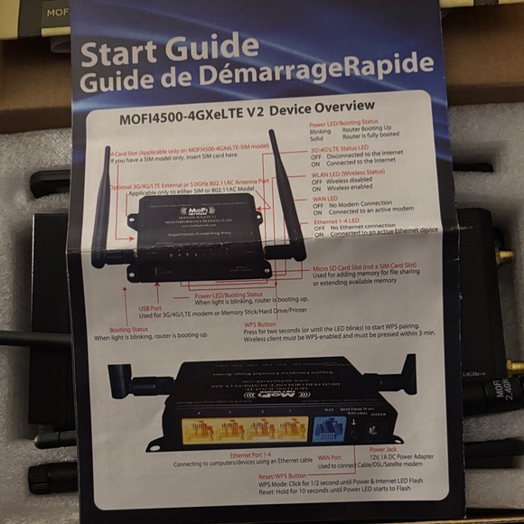 Black 3G/4G/LTE Router - Picture 4 of 6